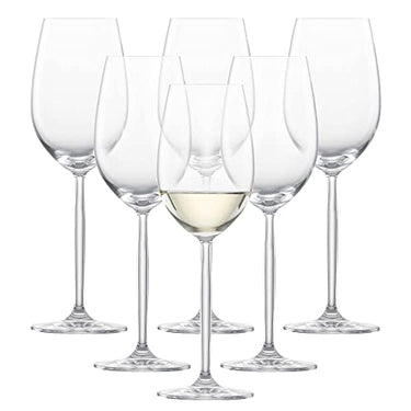 SCHOTT ZWIESEL Weißweinglas Diva (6er-Set), elegante Weingläser für Weißwein, spülmaschinenfeste Tritan-Kristallgläser, Made in Germany (Art.-Nr. 104097) im Sale